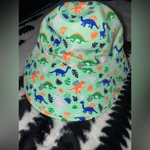 Toddler Reversible Bucket Hat Dinosaur Print
